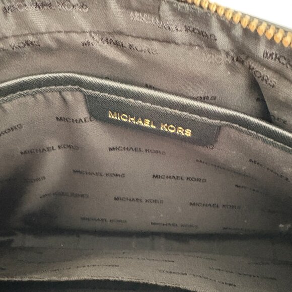Michael Kors Jet Set Large Saffiano Leather East West Shoulder Crossbody Black - Picture 4 of 9